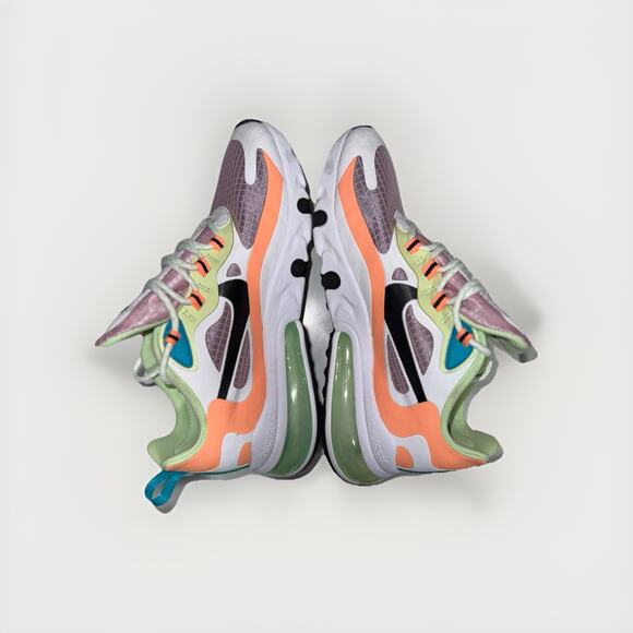 Nike Air Max 270 React SE Arctic Pink Black Women’s Size 7.5 Sneakers CJ0620-600 - Picture 3 of 15